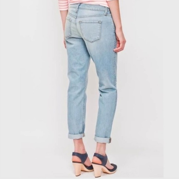 J Brand Womens Size 29 Aidan Slouchy Boyfriend Meadow Denim Blue Jeans - Picture 2 of 15